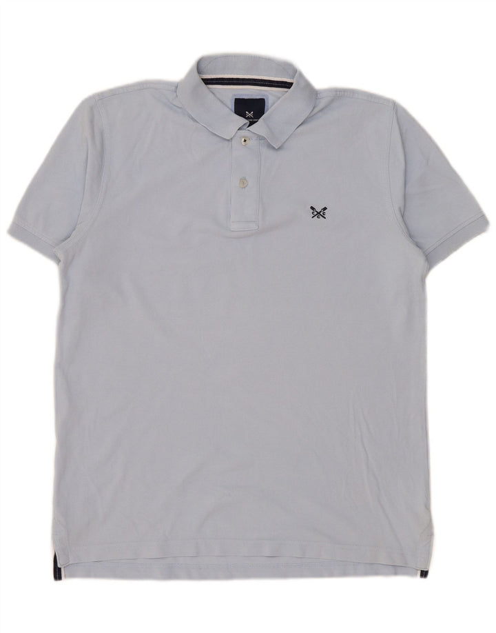 Crew Clothing Tricou polo pentru bărbați, bumbac albastru mediu