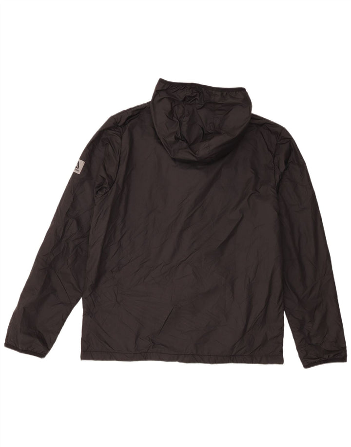 Jachetă de trening pentru bărbați Reebok cu glugă, mare, negru, poliester