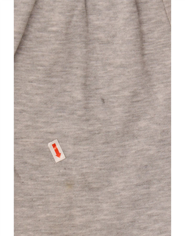 Pantaloni de trening cu grafică pentru bărbați Kappa Pantaloni de jogging, mari, gri, bumbac