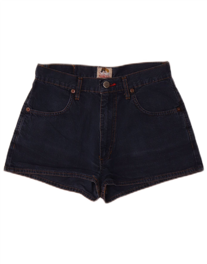 Pantaloni scurți Fiorucci de damă din denim W26 mici, albastru, bumbac