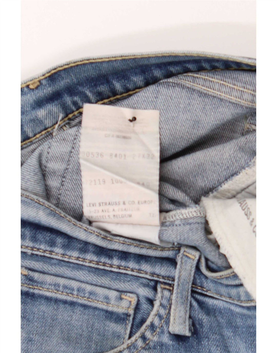 Blugi slim pentru femei Levi's W27 L32 Bumbac albastru