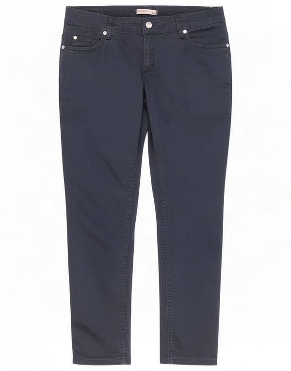 Pantaloni casual slim pentru femei Liu Jo L32 L28 bleumarin