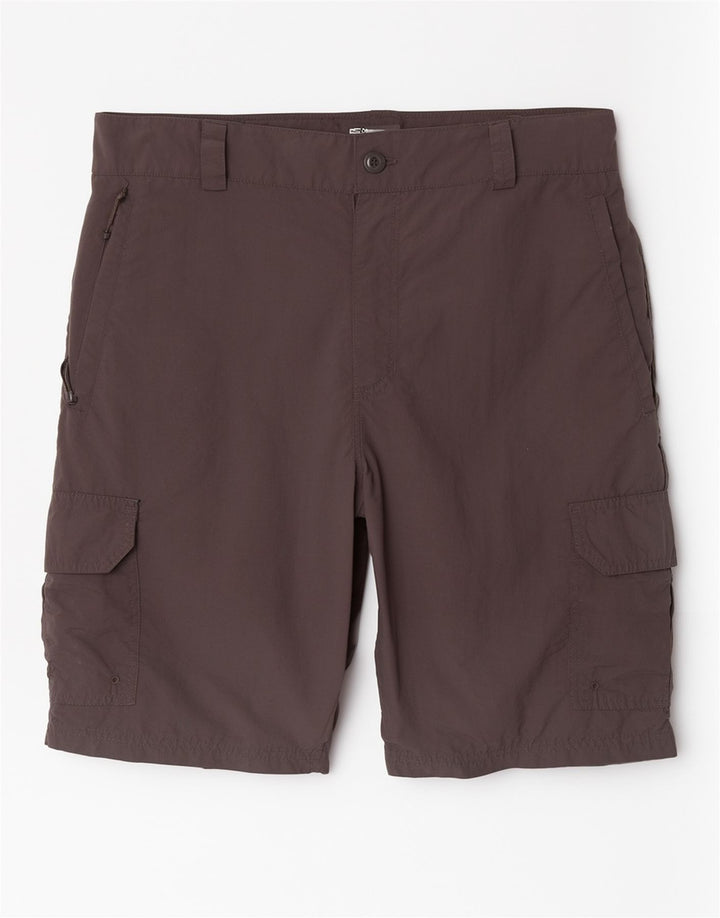 Pantaloni scurți cargo pentru bărbați Mountain Warehouse W36 Poliamidă gri mare