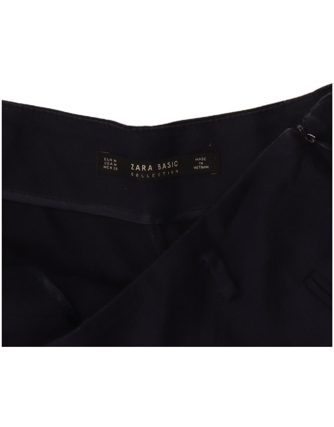 Pantaloni scurți casual pentru femei Zara Medium W28 Bleumarin