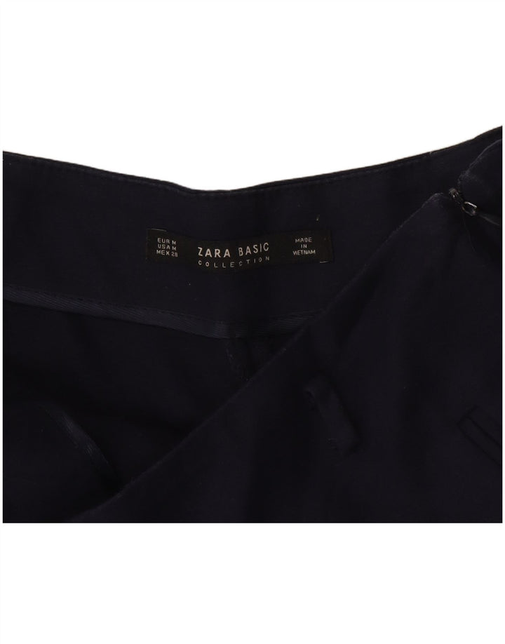 Pantaloni scurți casual pentru femei Zara Medium W28 Bleumarin