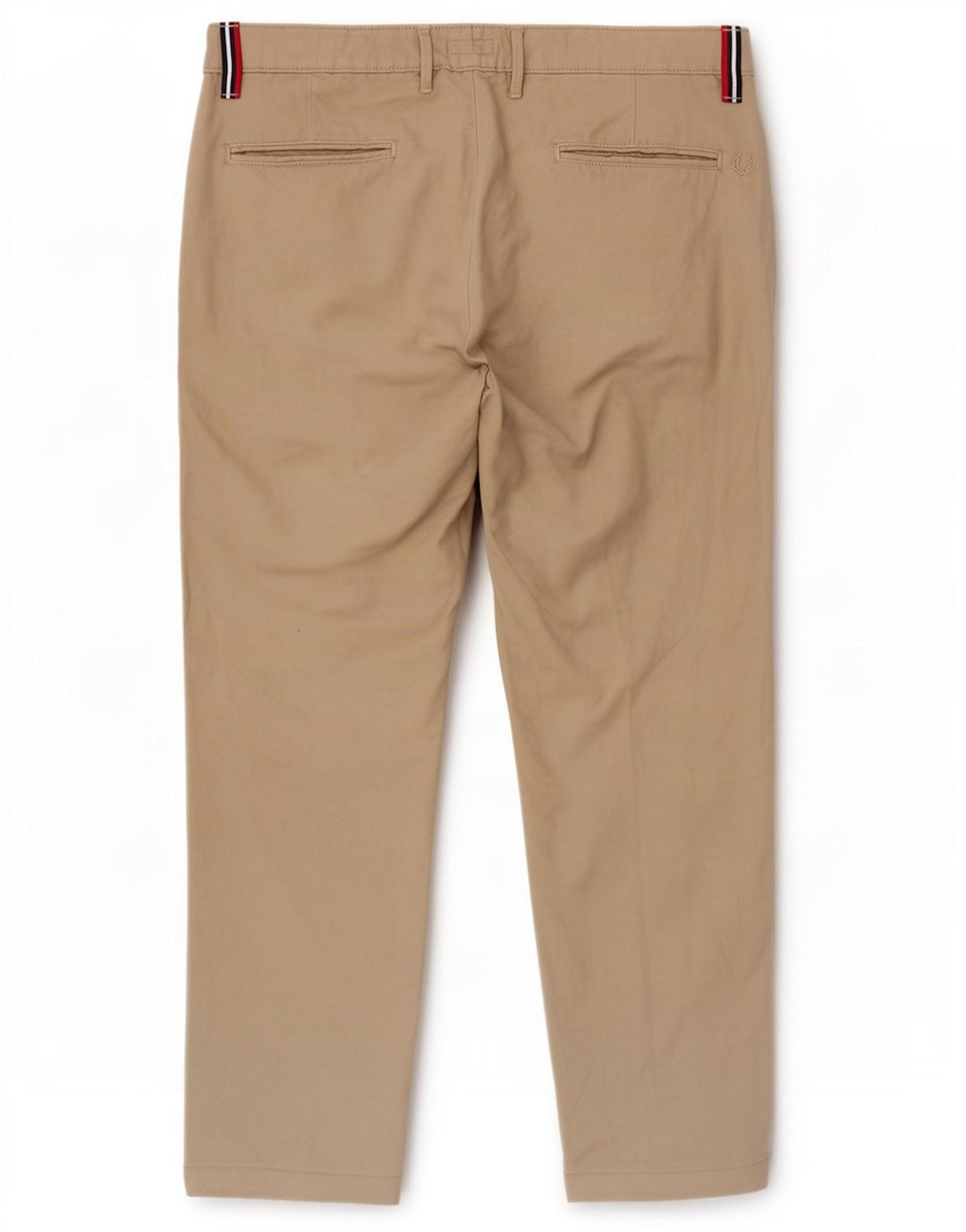 Pantaloni tăiați pentru femei Fred Perry L31 L25 bumbac bej