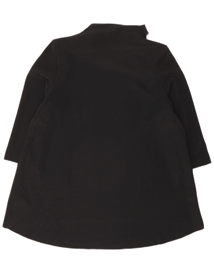 Rochie tunică Cos pentru femei cu mâneci 3/4 UK 14 Poliester mediu negru