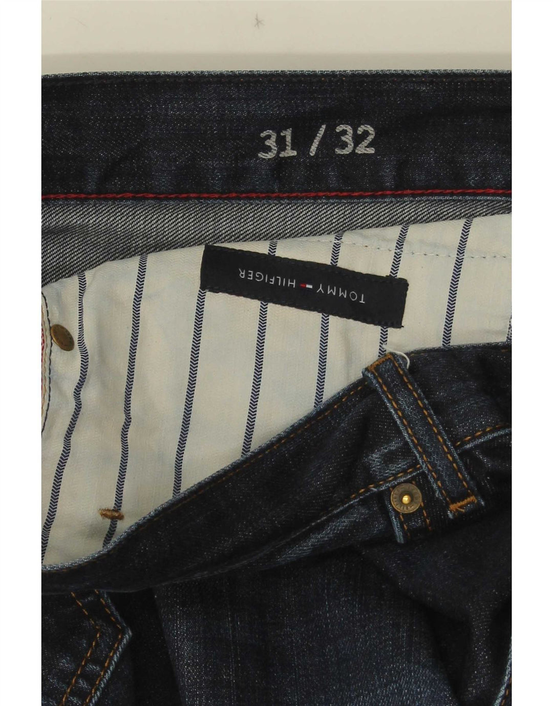 Blugi drepti pentru bărbați Tommy Hilfiger W31 L29 bleumarin