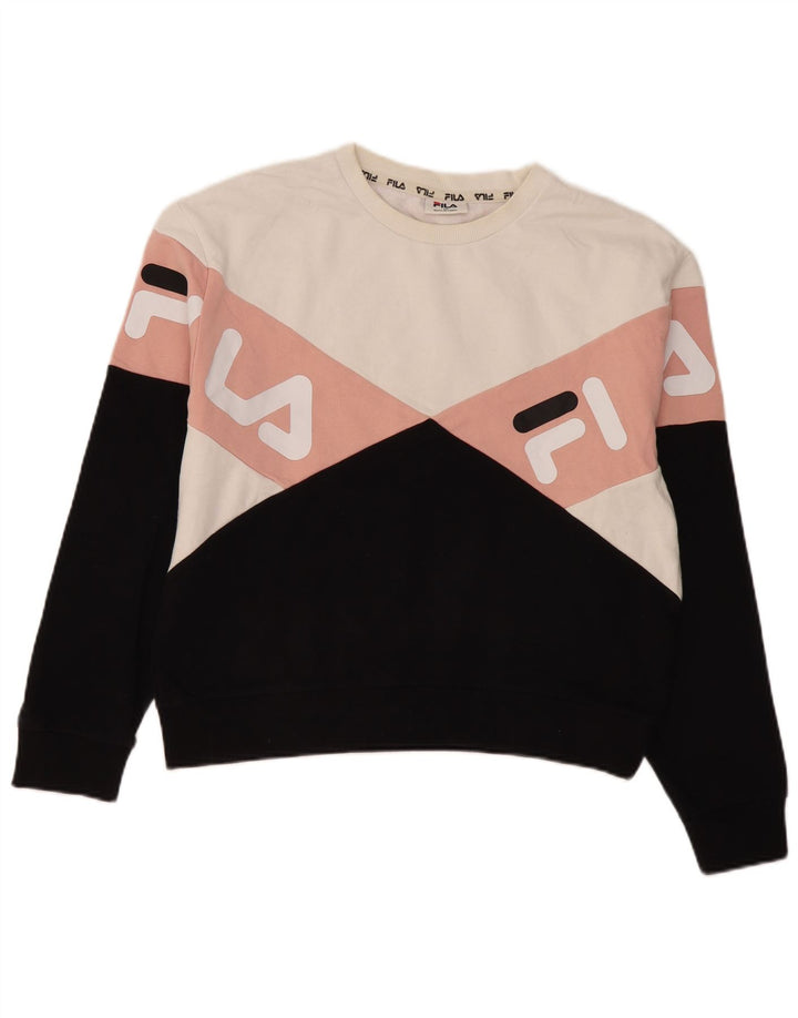 Pulover cu grafic pentru femei Fila UK 12 Medium Multicolor