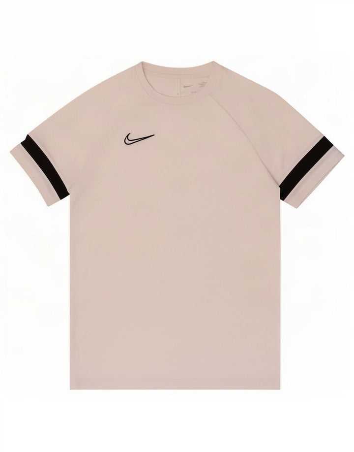 Tricou pentru bărbați Nike Dri Fit Top mare, alb, poliester color bloc