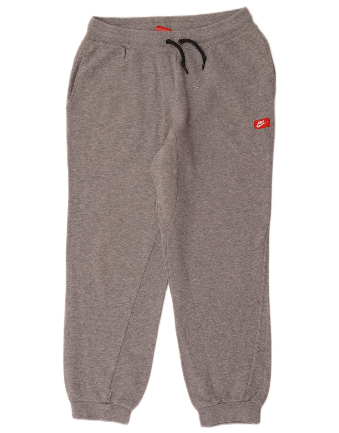 Pantaloni de trening grafic Nike pentru bărbați Joggeri din bumbac gri mediu