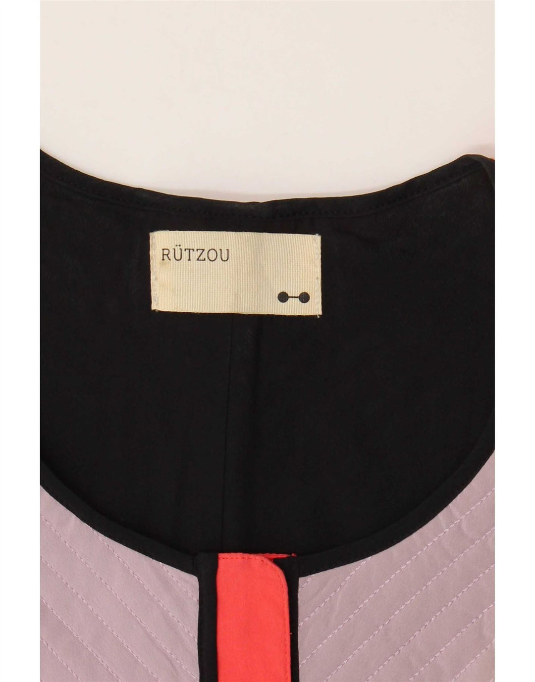 Vestă Crop Rutzou pentru femei EU 40 Mătase Medie Multicoloră Colorblock