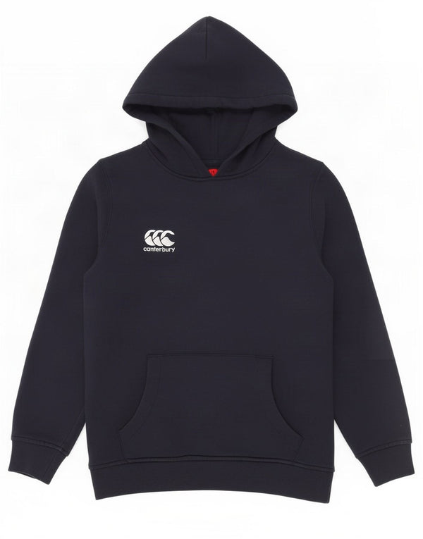 Canterbury Boys Hoodie Jumper 11-12 Years Navy Blue Cotton