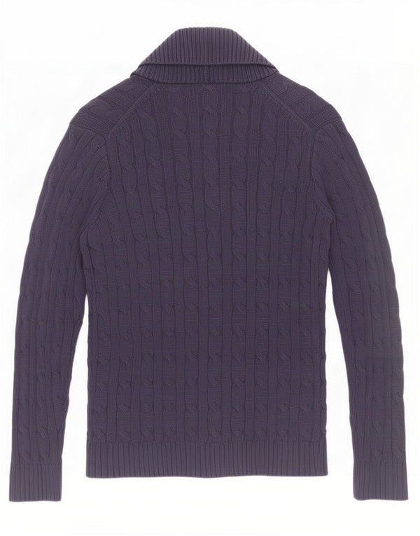 Pulover cardigan deschis pentru fete Ralph Lauren 15-16 ani XL bleumarin bumbac