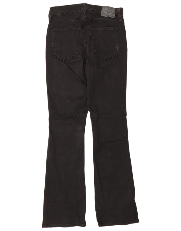 Blugi Levi's 725 cu talie înaltă Bootcut W30 L32 negri