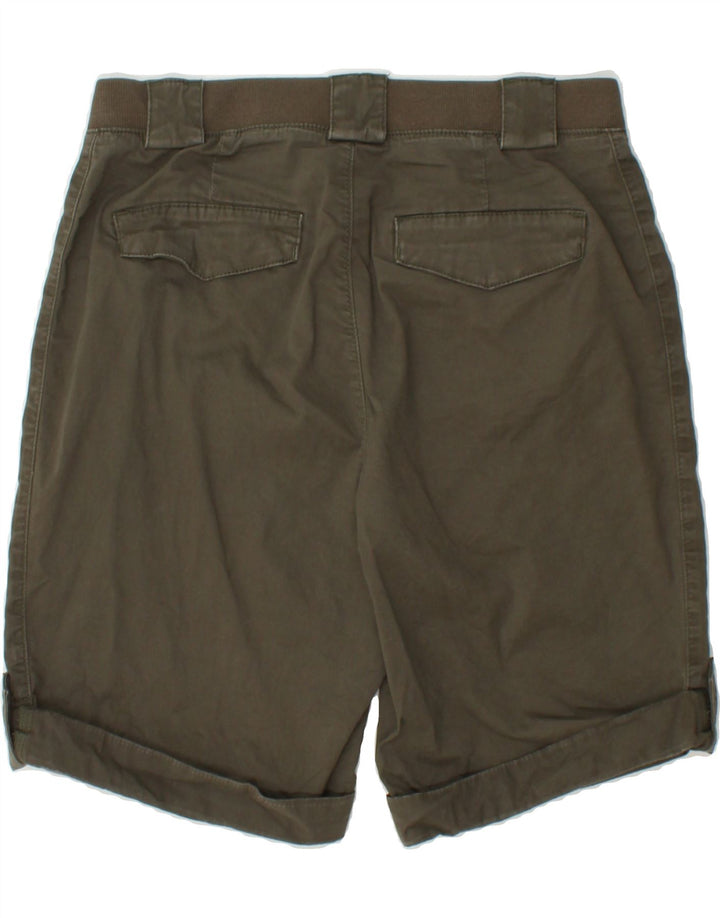 LEE Womens Mid Rise Chino Shorts W32 Large Khaki Vintage Lee and Second-Hand Lee from Messina Hembry 