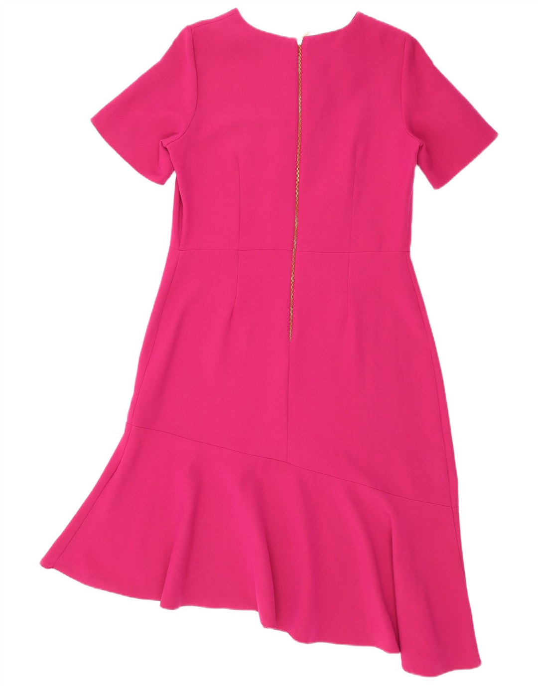 CLOSET Rochie asimetrică asimetrică pentru femei UK 16 Poliester roz mare