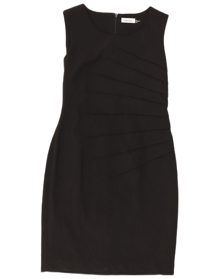 Rochie teacă fără mâneci pentru femei CALVIN KLEIN US 8 Poliester mediu negru