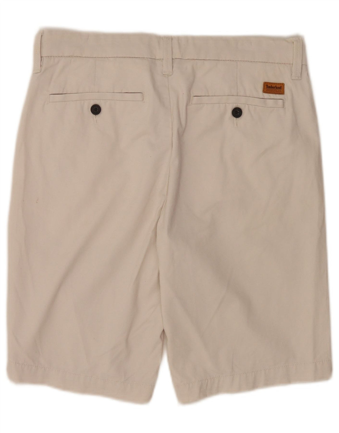Pantaloni scurți chino pentru bărbați Timberland W29, bumbac alb, mediu