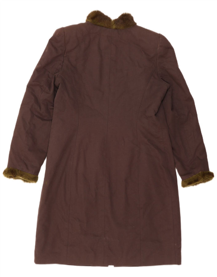 Palton pentru femei Hugo Boss UK 16 mare, maro, bumbac
