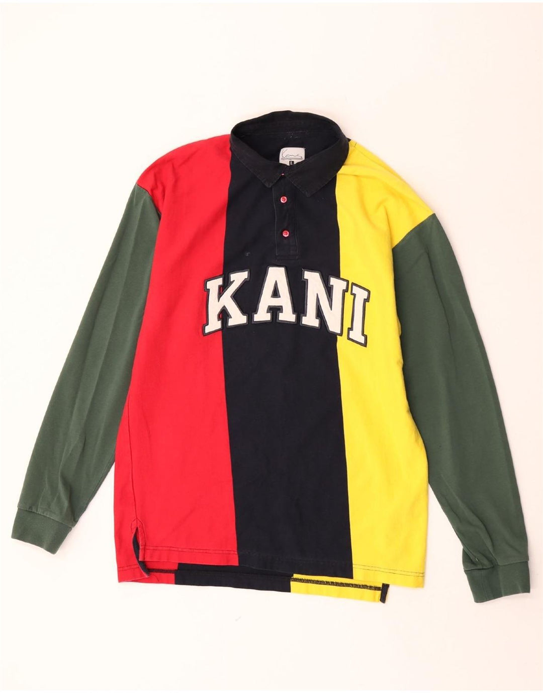 Tricou polo cu grafic Karl Kani pentru bărbați, mare, multicolor