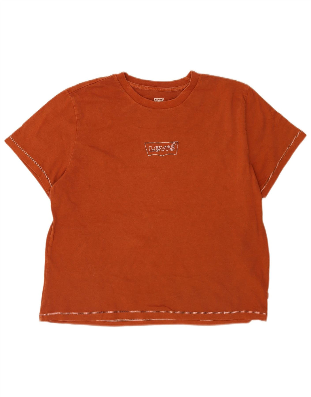 Tricou pentru femei Levi's Top UK 14 Medium Orange Bumbac