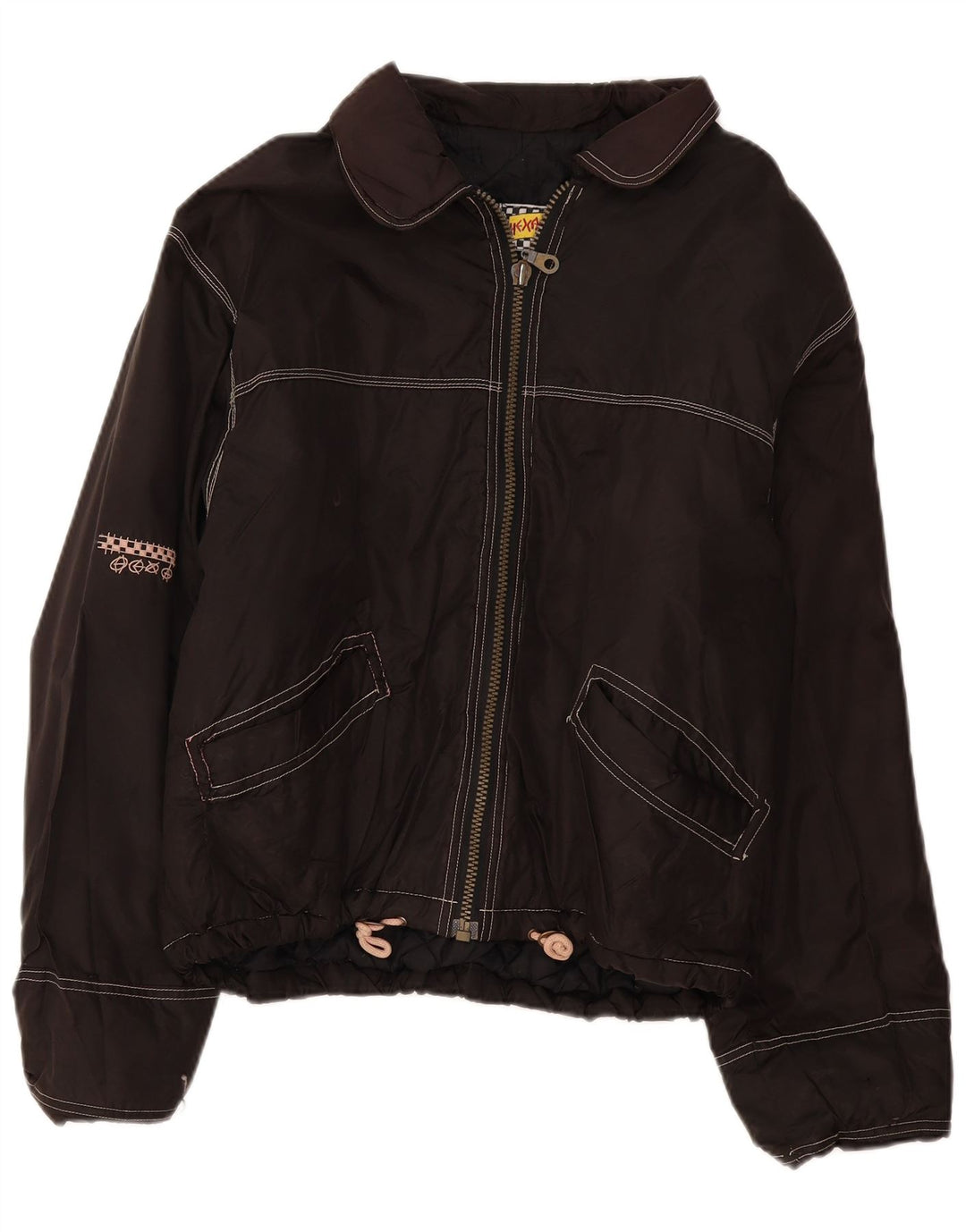 Bomber Vintage pentru bărbați UK 42 XL Negru