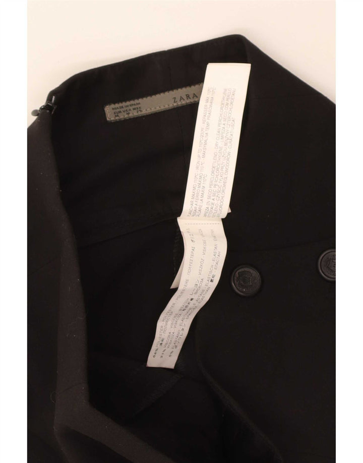Fusta creion pentru femei Zara Medium W28 Poliester negru