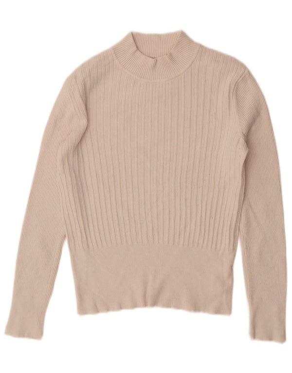 Pulover cu gât țestoasă pentru femei Marks & Spencer UK 12 Medium White