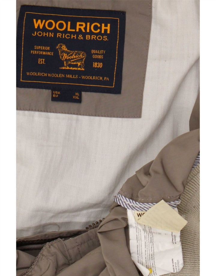 Bomber Woolrich pentru bărbați UK 42 XL poliester bej