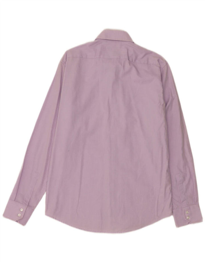 Cămașă Hugo Boss pentru bărbați, cu formă regulată, mărimea 4015 3/4, bumbac violet mediu