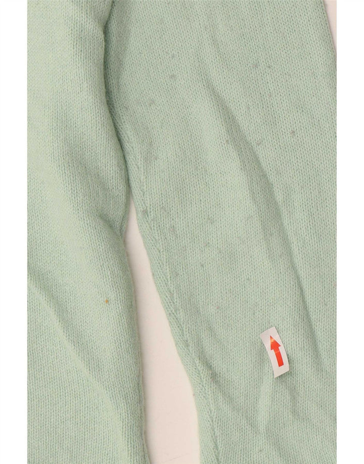 Pulover cardigan pentru femei Marks & Spencer UK 12 verde mediu acrilic