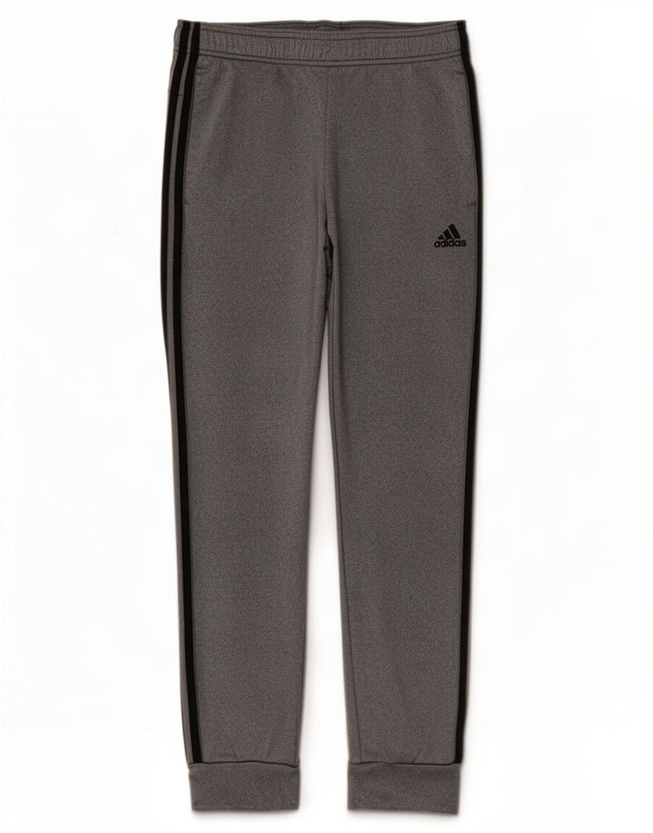 Pantaloni de trening Adidas pentru femei Joggeri UK 8 Poliester gri mic