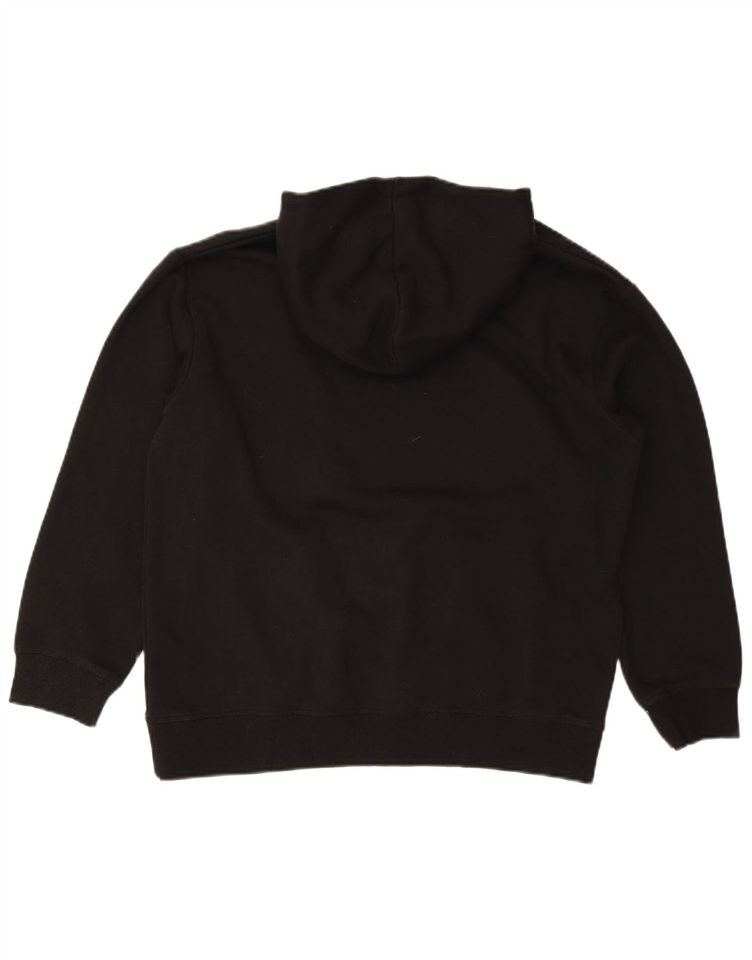 UMBRO Pulover cu glugă grafic pentru bărbați, mare, negru, bumbac