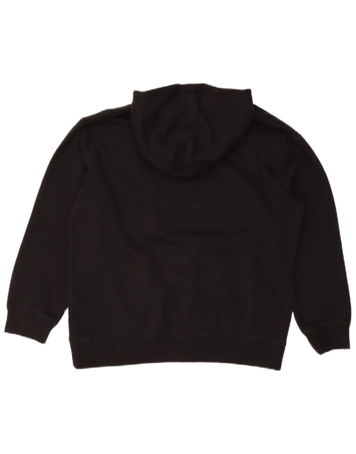 UMBRO Pulover cu glugă grafic pentru bărbați, mare, negru, bumbac