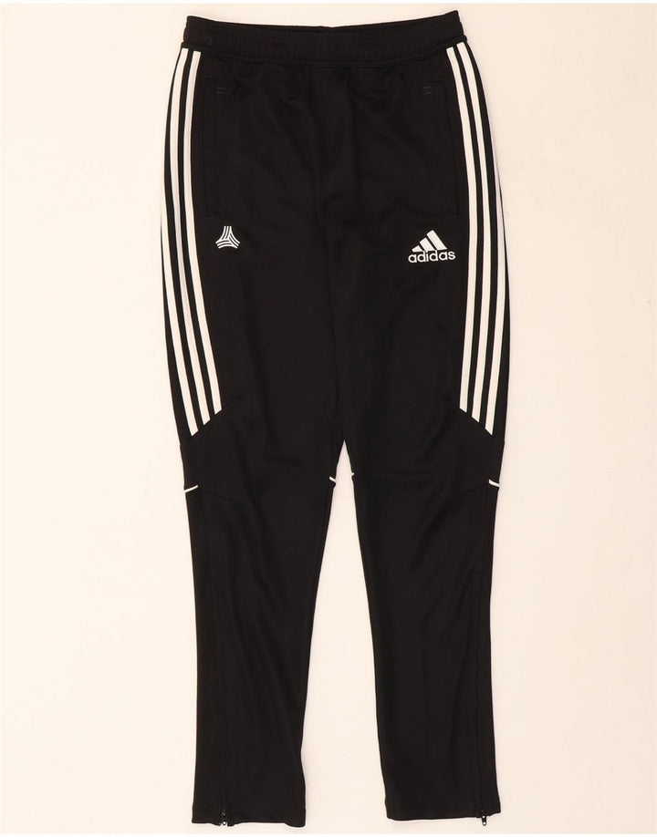 ADIDAS Boys Climacool Tracksuit Trousers 13-14 Years  Black Polyester Vintage Adidas and Second-Hand Adidas from Messina Hembry 