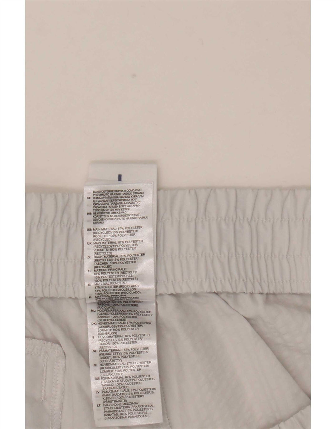 Pantaloni scurți sport cargo pentru bărbați Reebok, mari, alb, din poliester