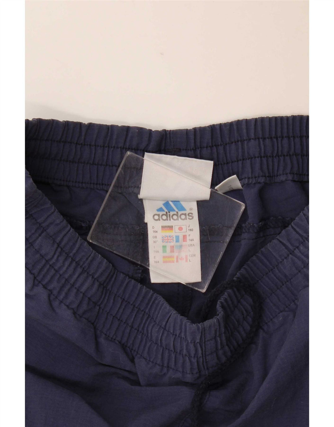 Pantaloni de trening Adidas Băieți 13-14 ani Poliamidă bleumarin