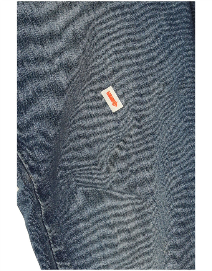 Blugi drepti pentru bărbați Weird Fish W32 L30 Bumbac albastru