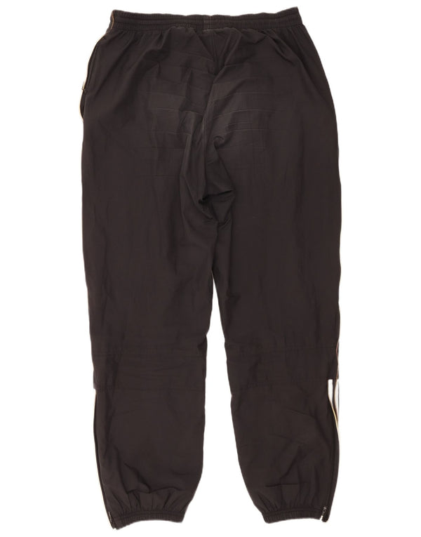 Pantaloni de trening Adidas pentru bărbați Marea Britanie 42/44 Sport mare din poliester negru