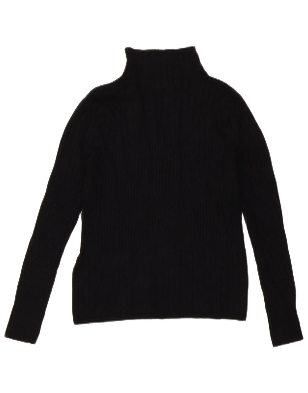 Marks & Spencer Pulover cu gât rulat pentru femei UK 10 Small Black Viscose