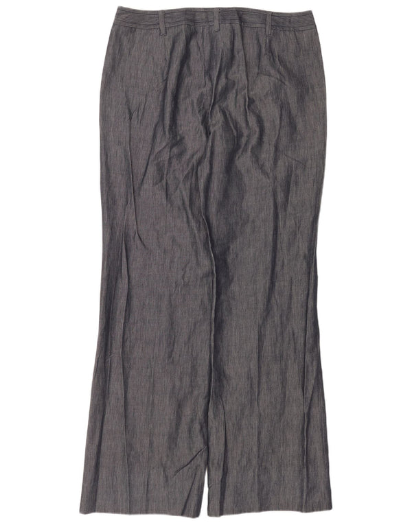 Max & Co. Pantaloni casual Bootcut pentru femei UK 14 Large W34 L34 Bleumarin