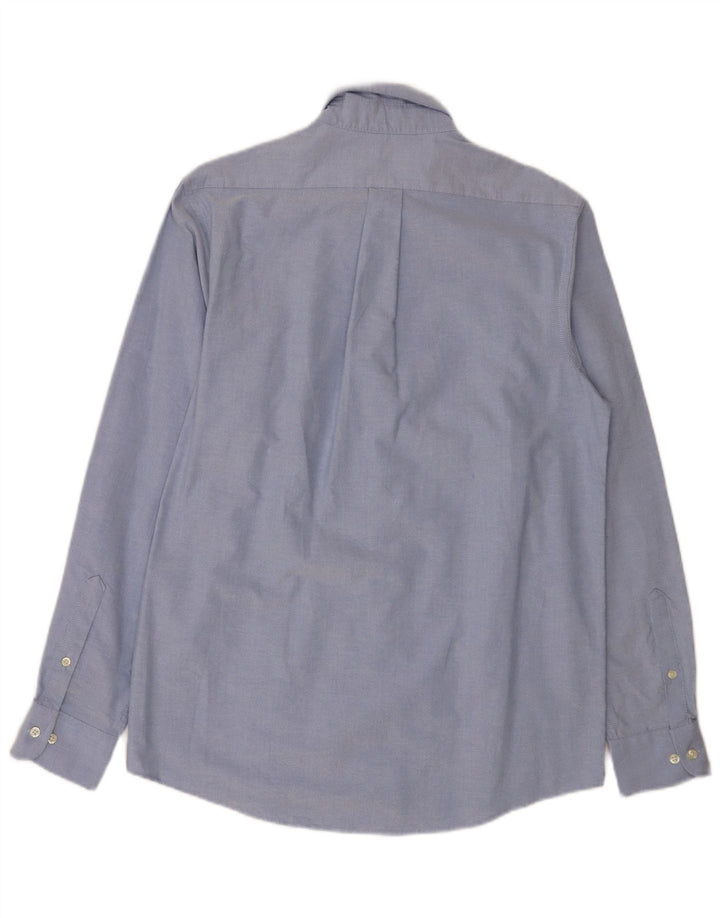 Cămașă pentru bărbați Chaps Slim Fit Mărimea 15 1/2 Bumbac albastru mediu