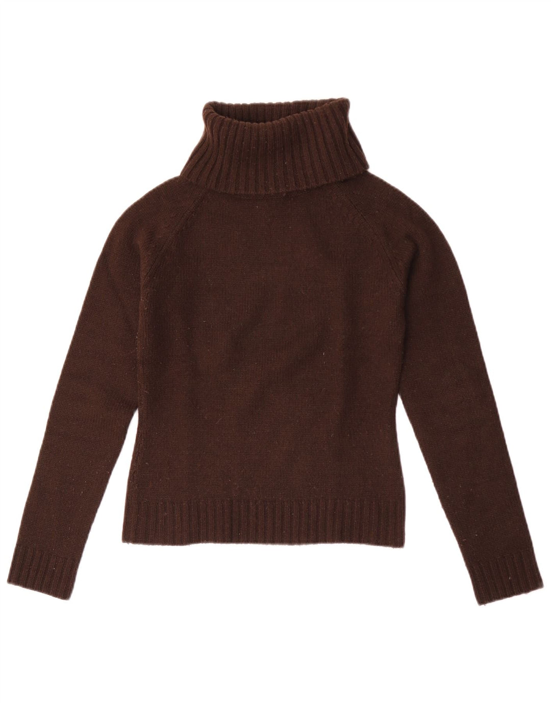 Pulover pentru femei cu gât rulat Zara UK 10 mic maro acrilic