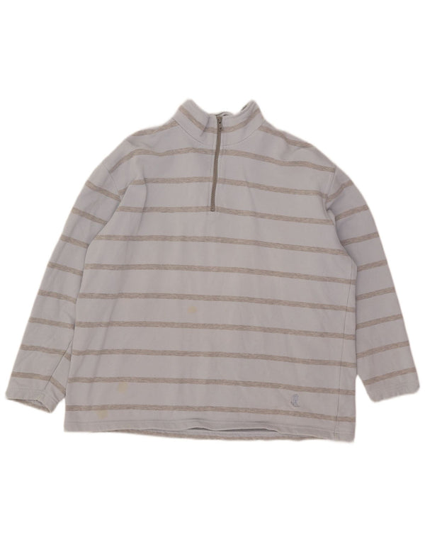 Pulover supradimensionat pentru femei Ralph Lauren UK 12 Medium Blue Dunge