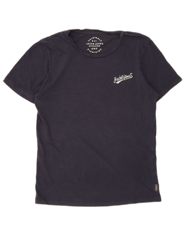 JACK & JONES Tricou Bărbați Top XS Bleumarin Bumbac