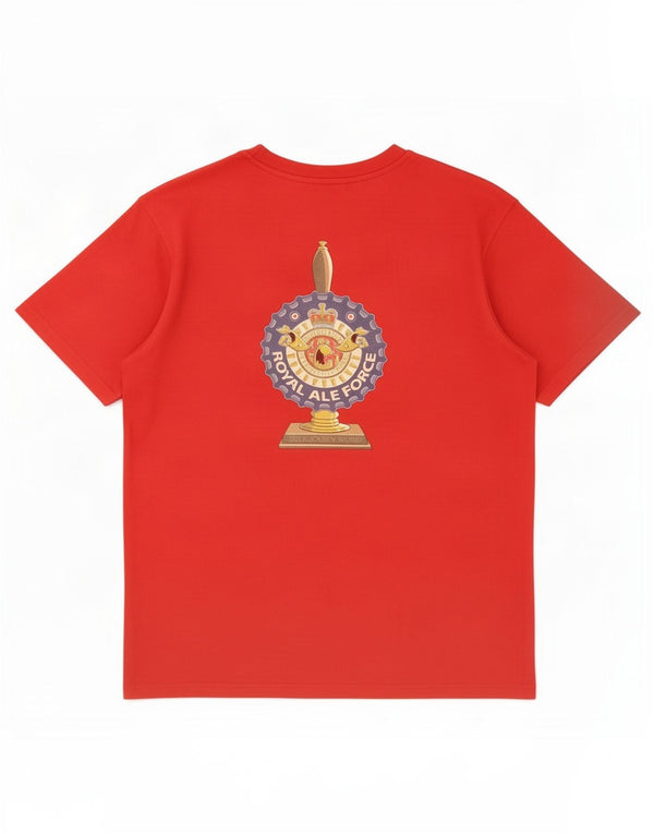 Tricou grafic pentru bărbați Weird Fish Top XL Bumbac roșu