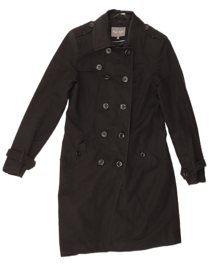 Trench militar pentru femei Phase Eight UK 10 Small Black