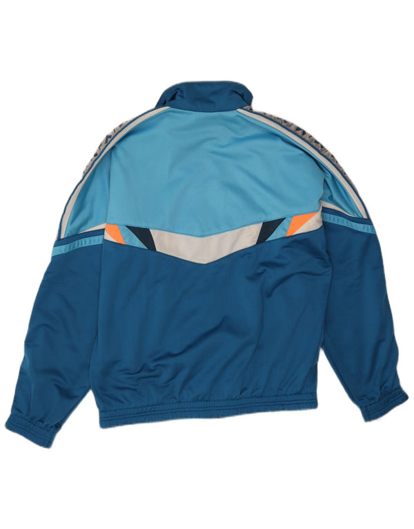 Jachetă de trening grafică Diadora pentru bărbați UK 38 Medium Blue Colorblock