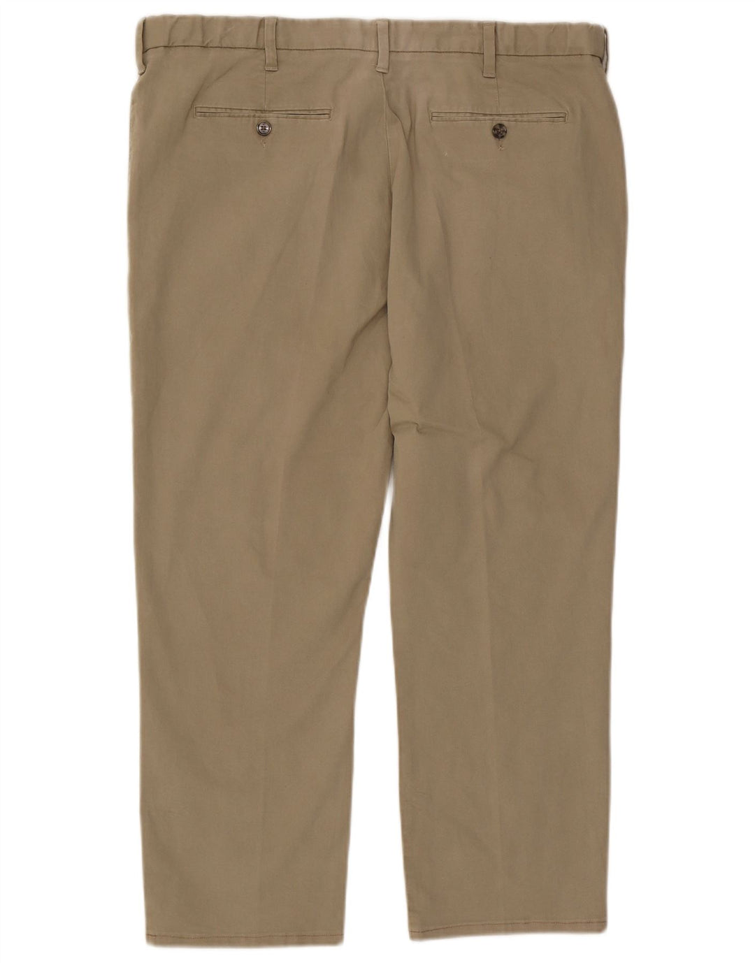 Pantaloni chino obișnuiți pentru bărbați Marks & Spencer L40 L29 bumbac bej
